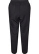 Lockere Hose aus Jersey mit hoher Taille und Taschen, Schwarz, Packshot image number 1