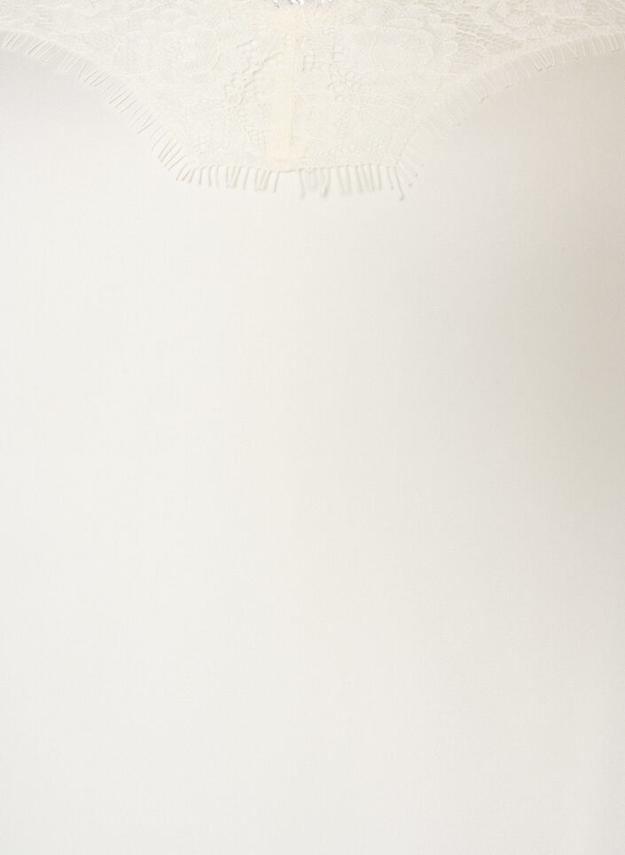 Tr&auml;gertop mit Spitze und asymmetrischem Saum, Vanille, Packshot image number 2