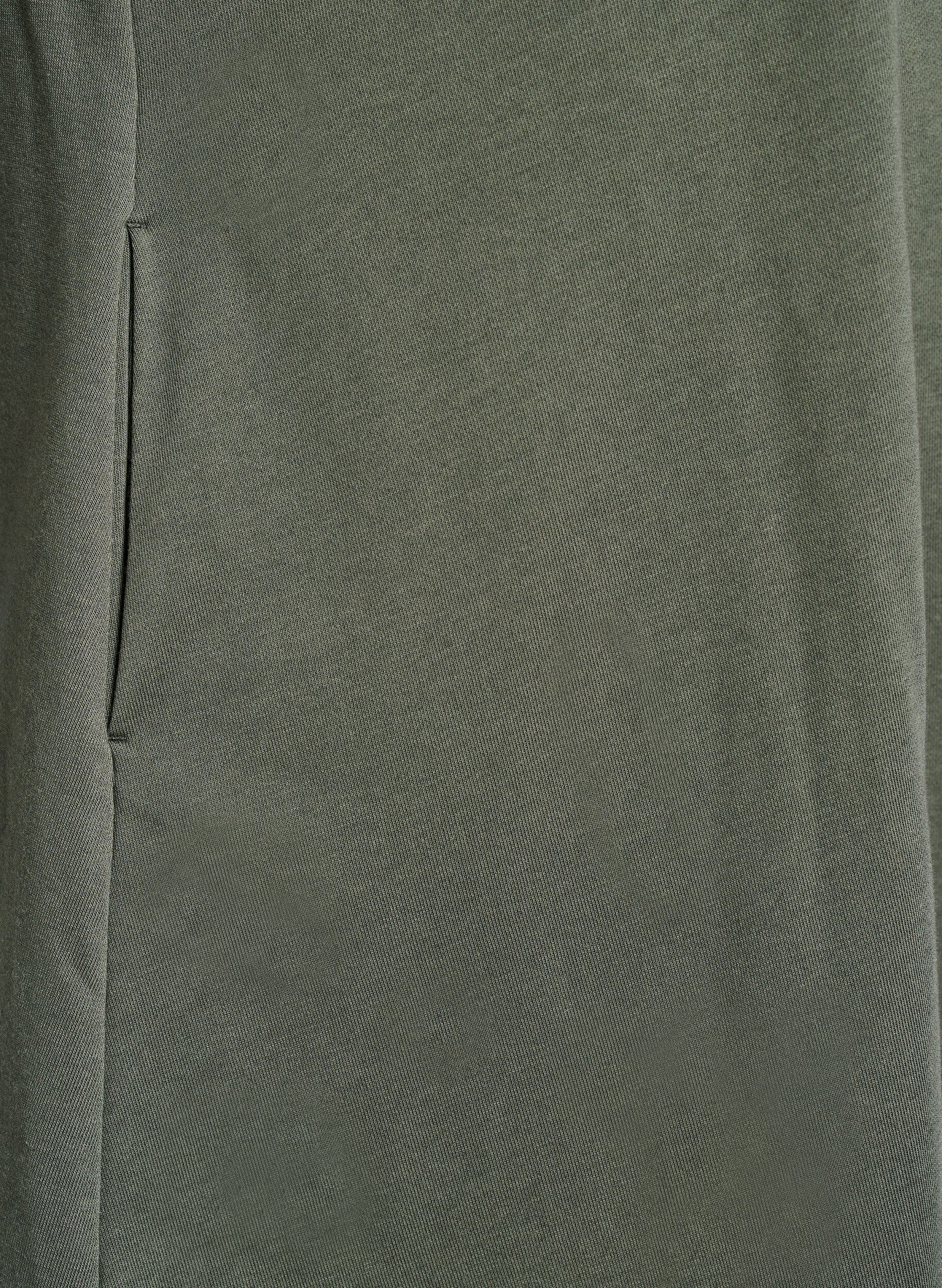 ZizziKnielanges Jerseykleid mit Taschen und A-Schnitt, Gr&uuml;n, Packshot image number 3