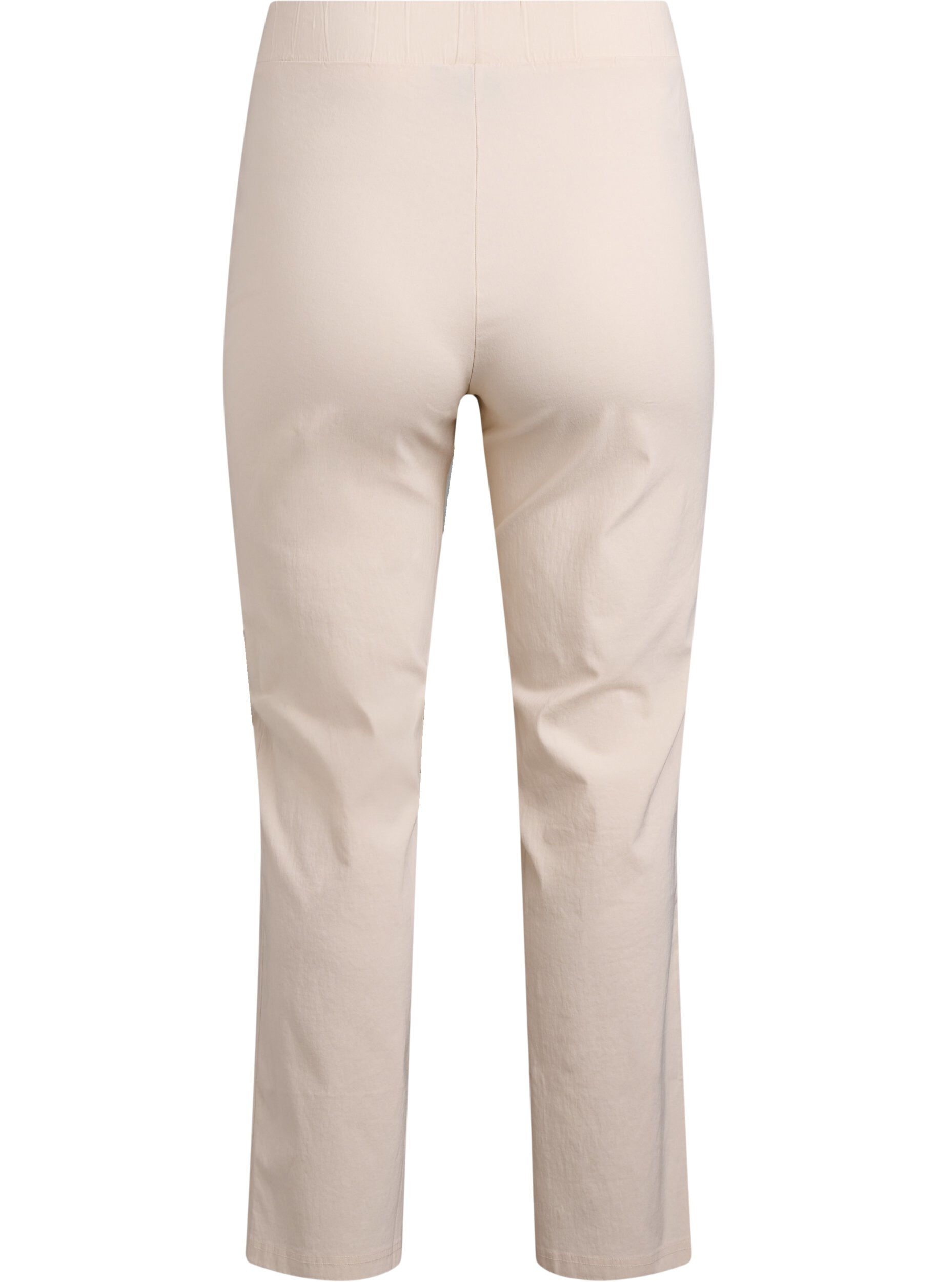 ZizziDehnbare Hose aus Viskose, Beige, Packshot image number 1