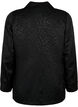 Ton-in-Ton-Jacquard-Blazer aus Viskose, Black, Packshot image number 1