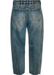 Barrel Fit Jeans mit Used-Waschung, Blau, Packshot image number 1