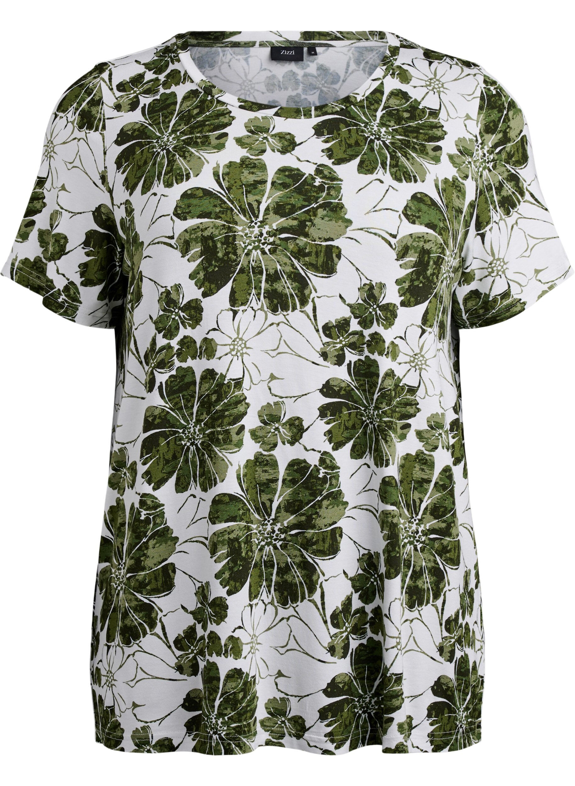 T-Shirt mit floralem Print