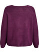 Weicher Strick mit einem Rundhalsausschnitt, Lila, Packshot image number 1