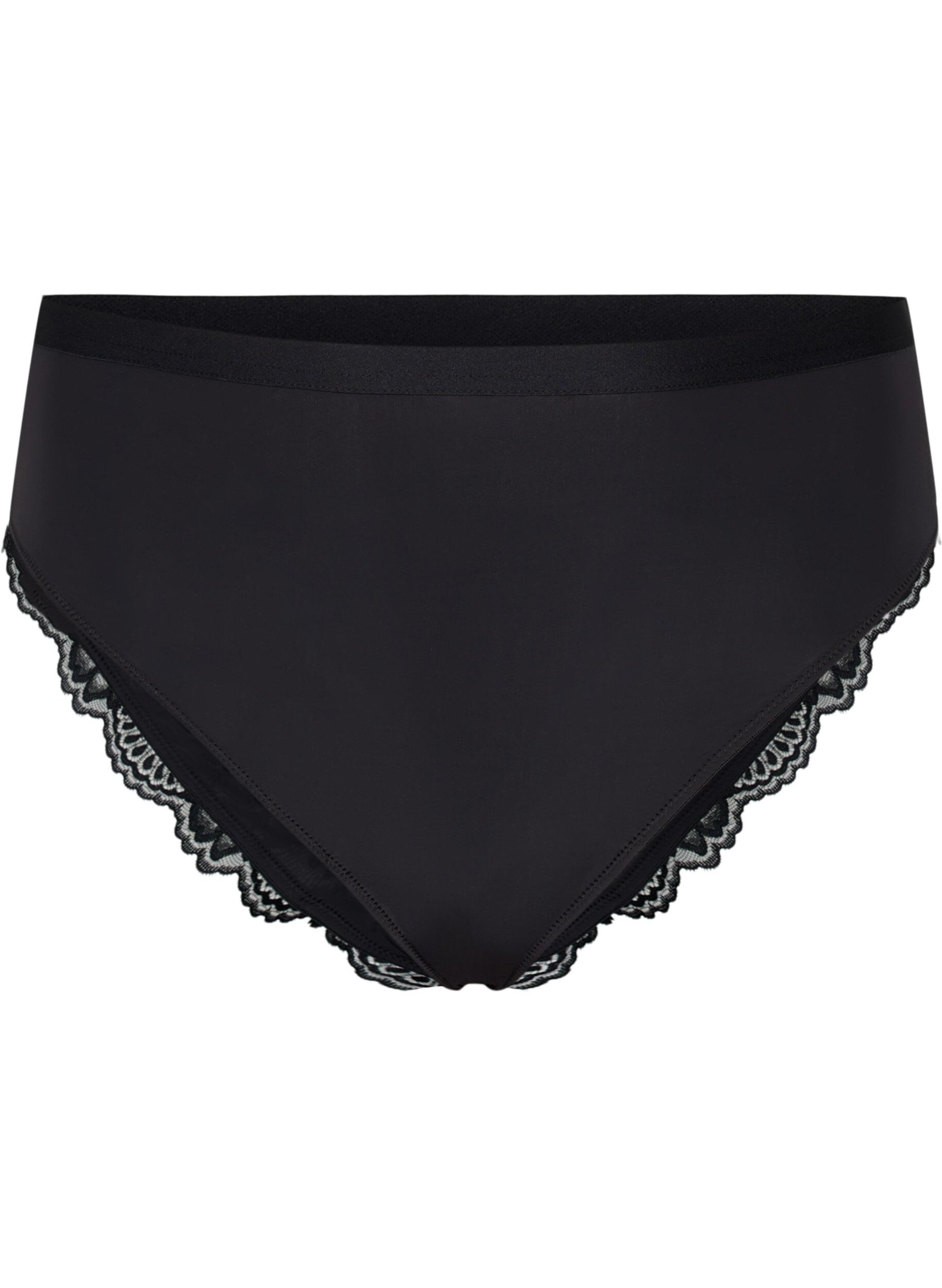 ZizziPanty mit Spitze, Black, Packshot image number 0