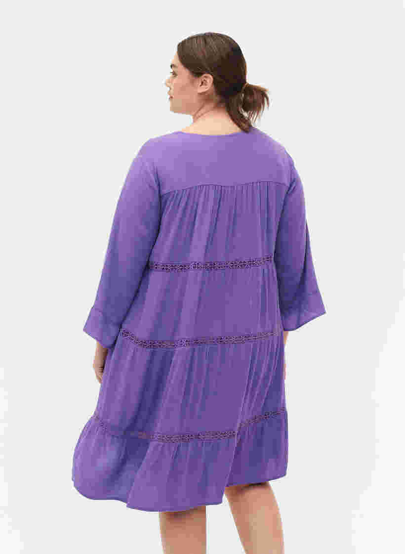 Strandkleid aus Baumwolle, Royal Lilac, Model image number 1