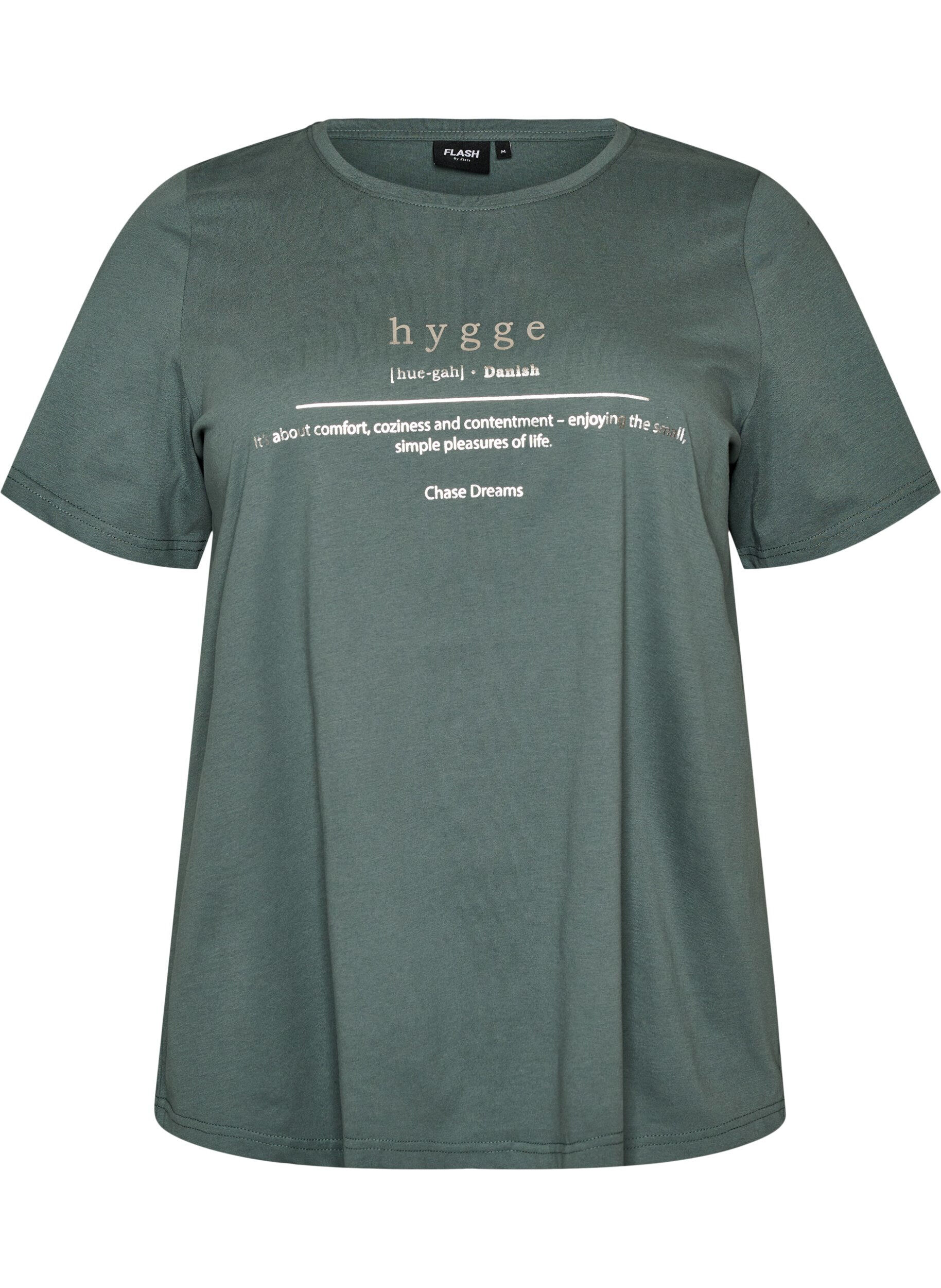 ZizziT-Shirt mit Print, Gr&uuml;n, Packshot image number 0