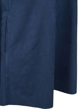 Ärmelloses Kleid mit A-Form, Dark Blue, Packshot image number 3