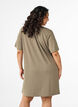Tunika aus Jersey mit strukturierten Streifen, Braun, Model image number 2