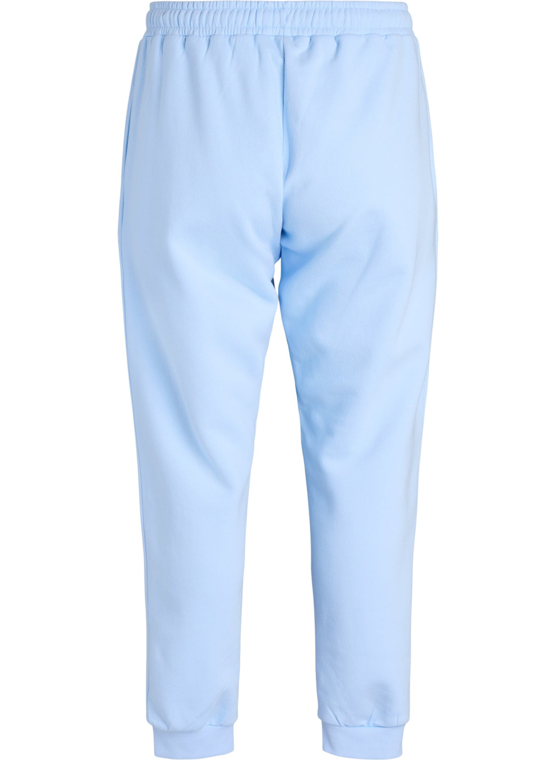 ZizziHochtaillierte Jogginghose, Blau, Packshot image number 1