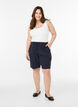 Lockere Shorts aus Baumwolle mit Taschen, Blau, Model image number 1