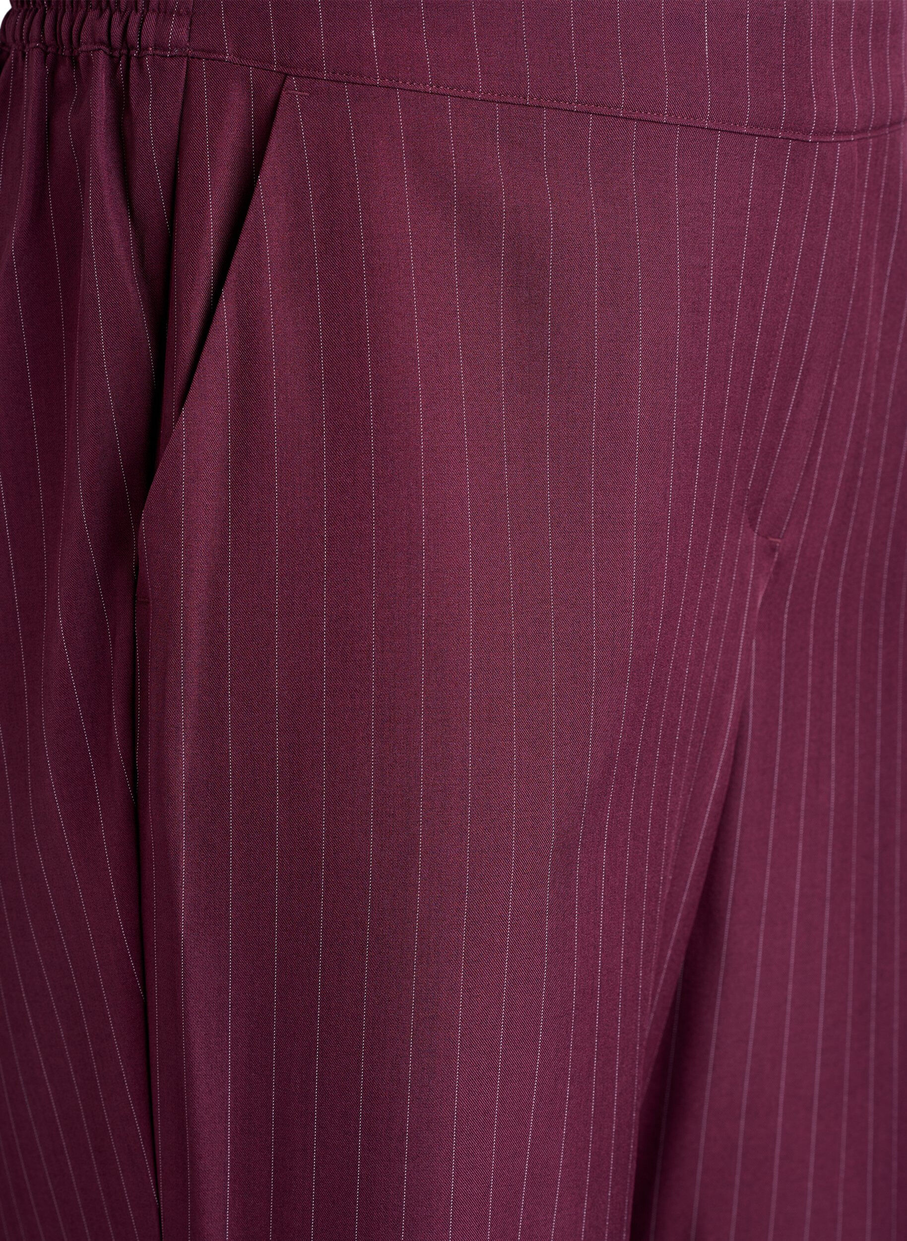 ZizziFLASH - Lockere Hose mit Taschen, Rot, Packshot image number 2