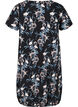 Kurzarm Baumwollkleid mit Print, Blau, Packshot image number 1