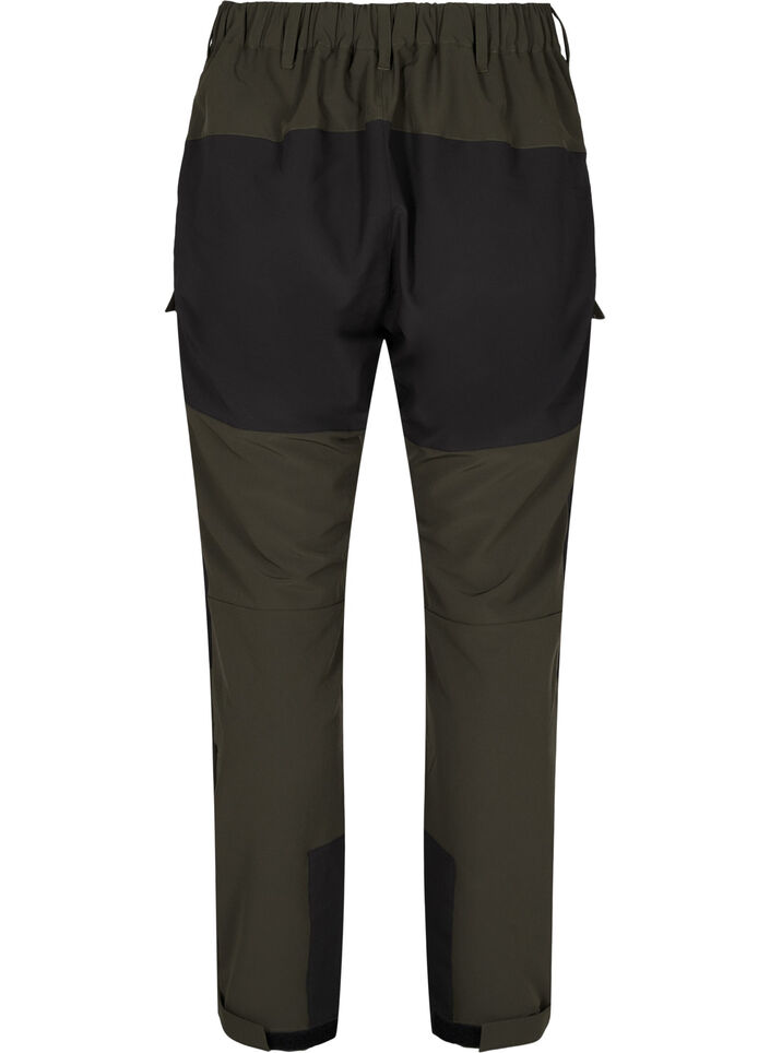 Wasserabweisende Wanderhose mit Taschen, Forest Night, Packshot image number 1