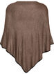 Feinstrickponcho, Braun, Packshot image number 1