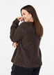 Strickjacke mit Pailletten, Braun, Model image number 2