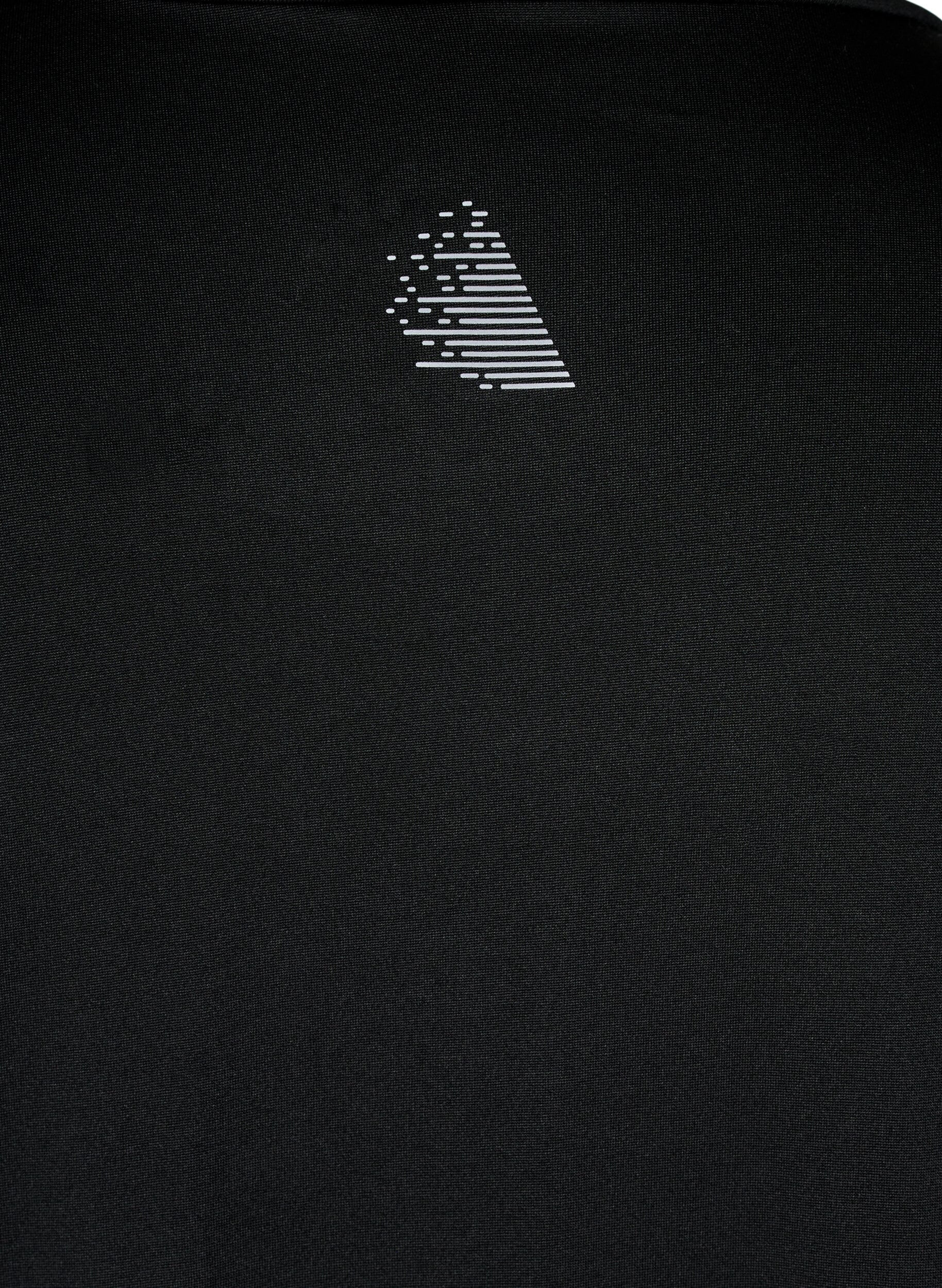 ZizziTrainingstop mit hohem Kragen, Black, Packshot image number 3