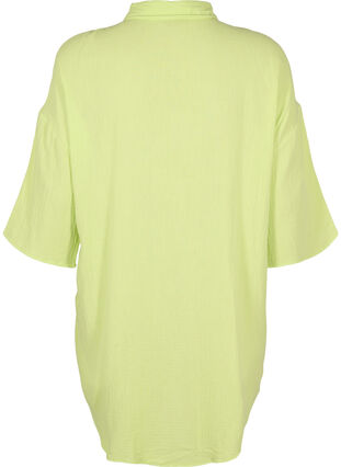 Hemd aus Baumwolle mit halblangen Ärmeln, Wild Lime, Packshot image number 1