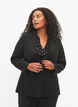 Blazer mit Ein-Knopf-Verschluss, Black, Model image number 0