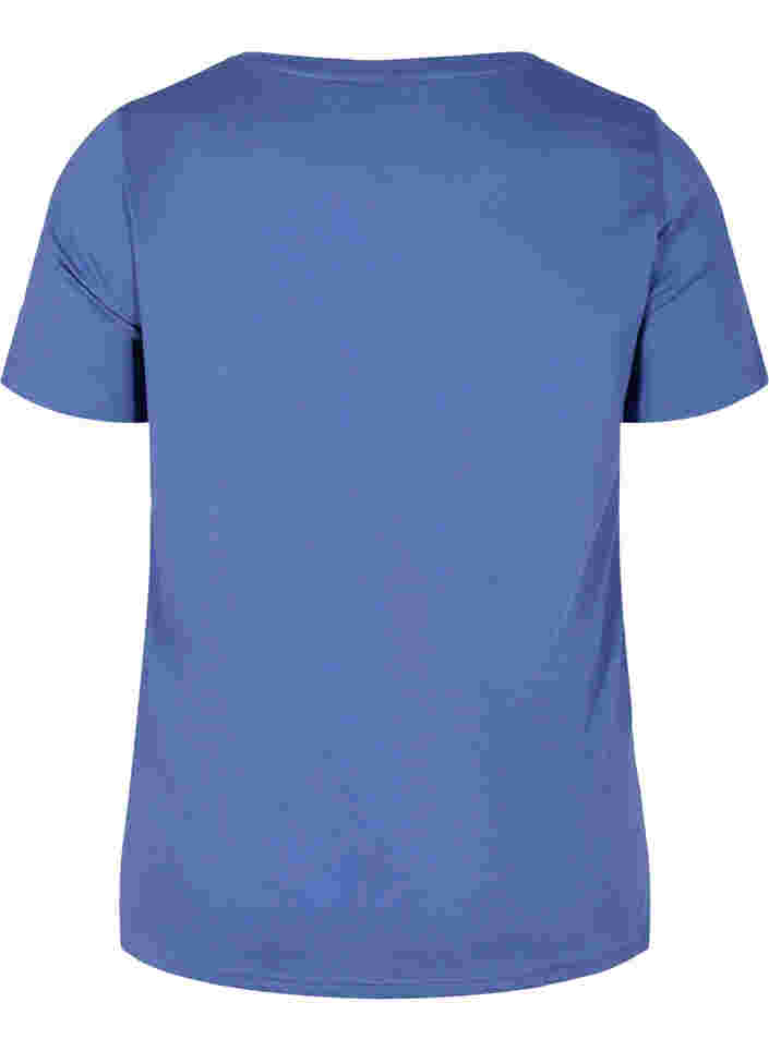 Baumwoll-T-Shirt mit Aufdruck, Coastal Fjord AOP, Packshot image number 1