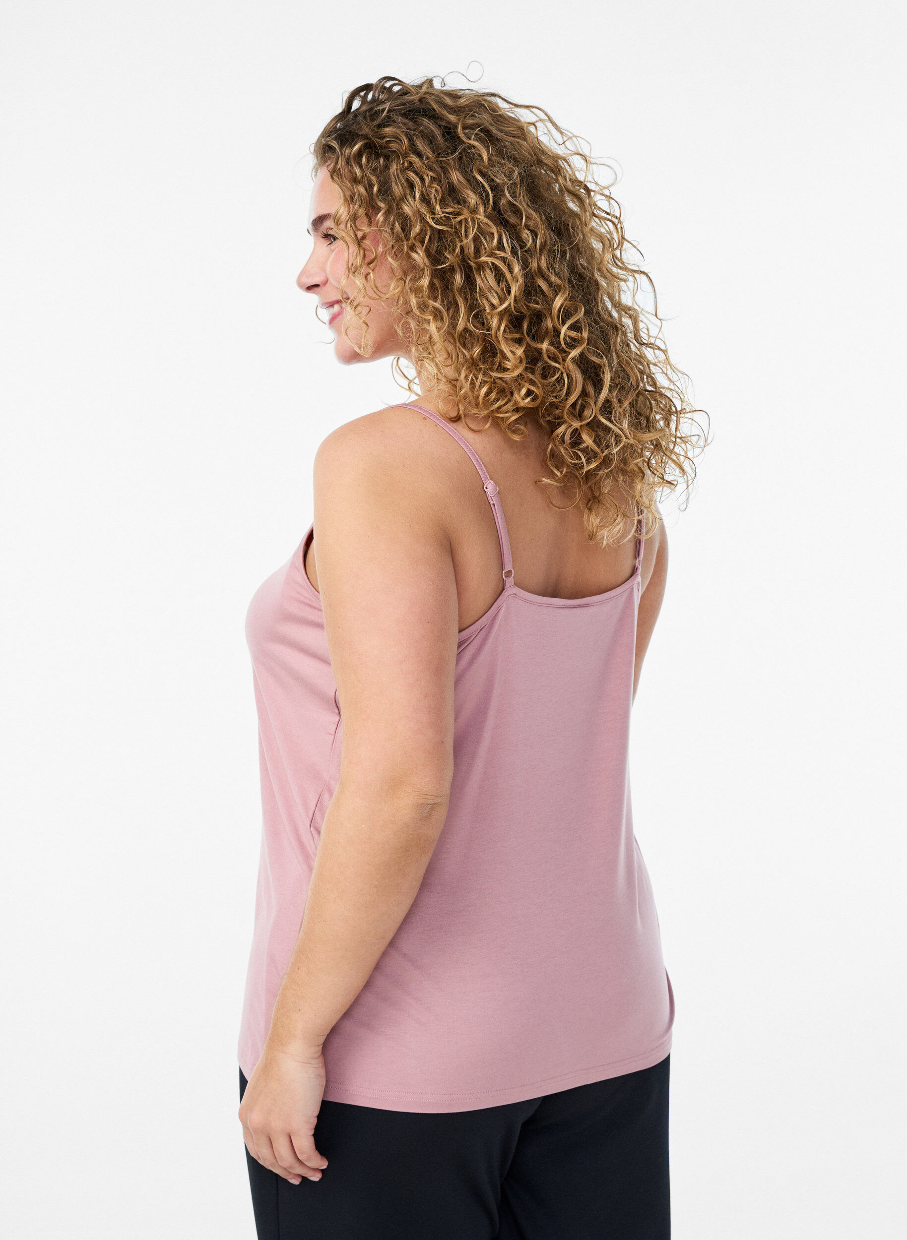 ZizziTop mit Spitzendetails und Spaghettitr&auml;gern, 1342, Model image number 2