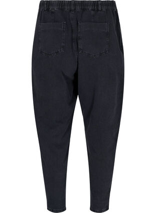 Slouchy Fit Saga Jeans mit hoher Taille, Grey Denim, Packshot image number 1