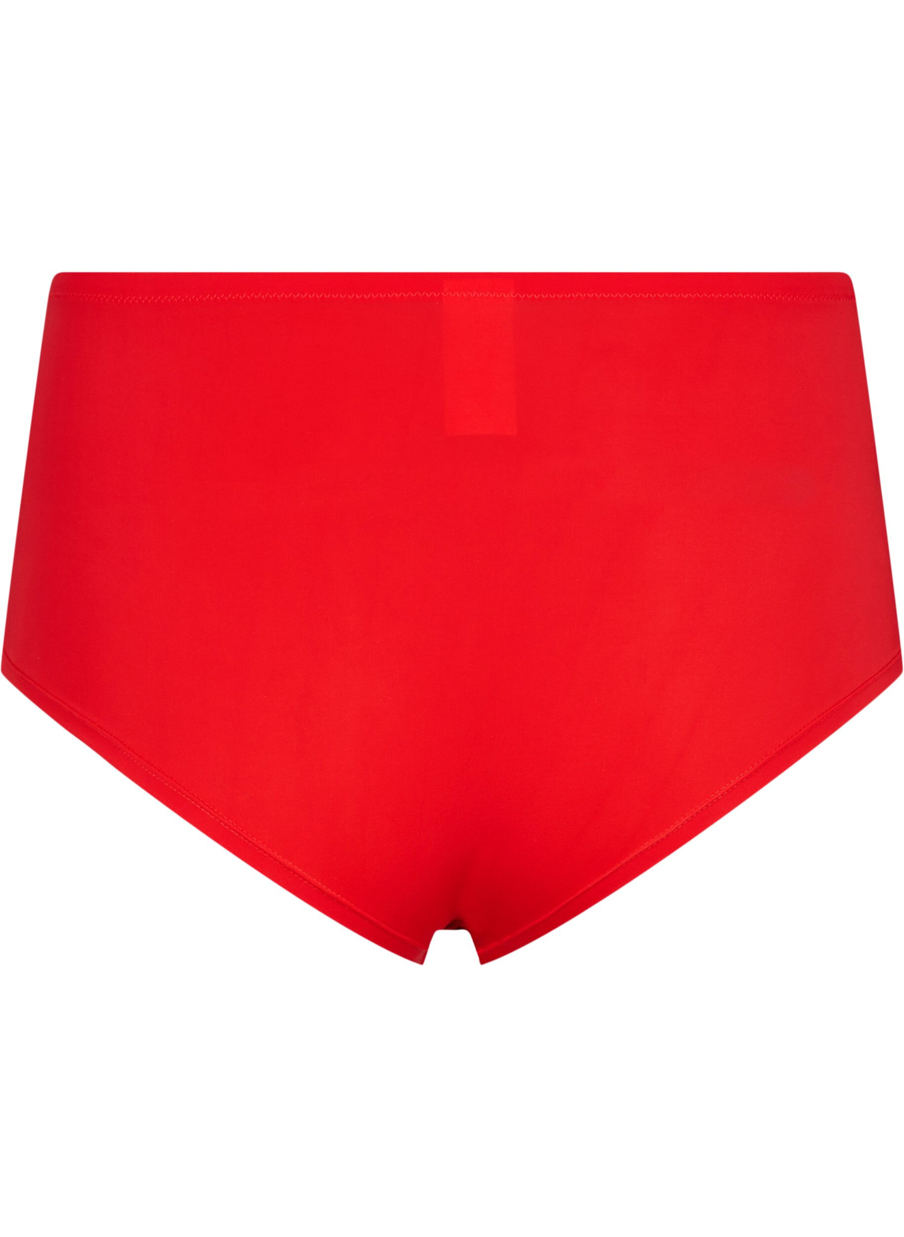 ZizziSpitzen-Hipster mit normaler Taille, Salsa, Packshot image number 1