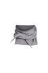 Gestricktes Dreieckstuch, Grau, Packshot image number 2