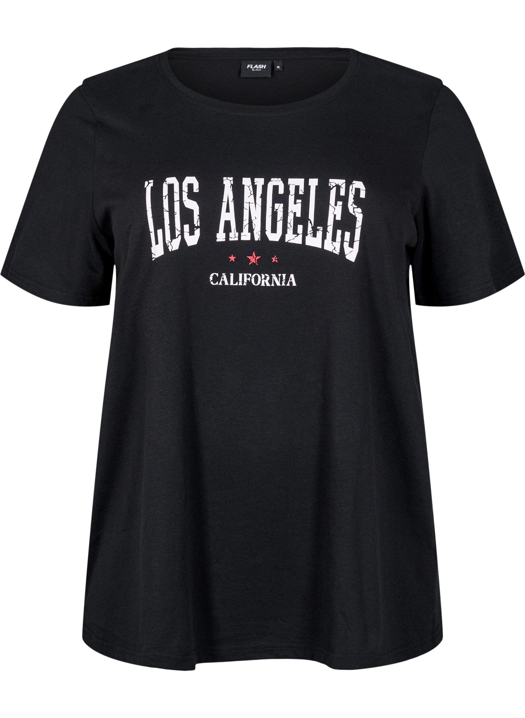 ZizziT-Shirt mit Print, Schwarz, Packshot image number 0