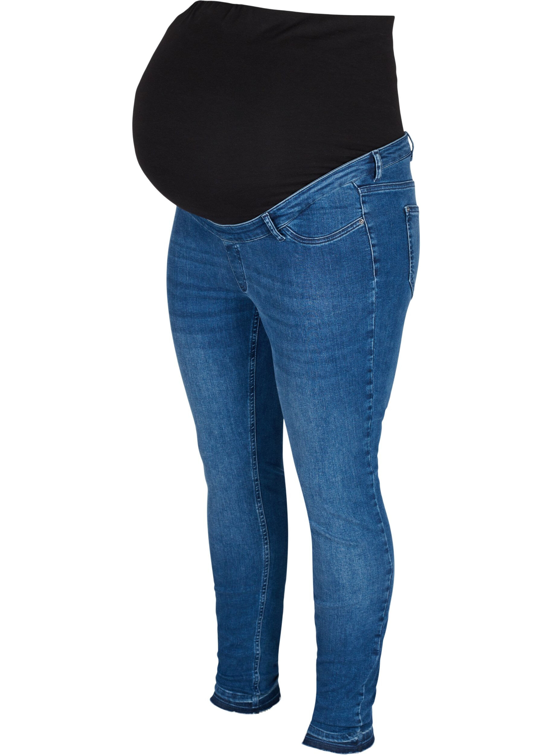 ZizziAmy Schwangerschaftsjeans, Blue denim, Packshot image number 0