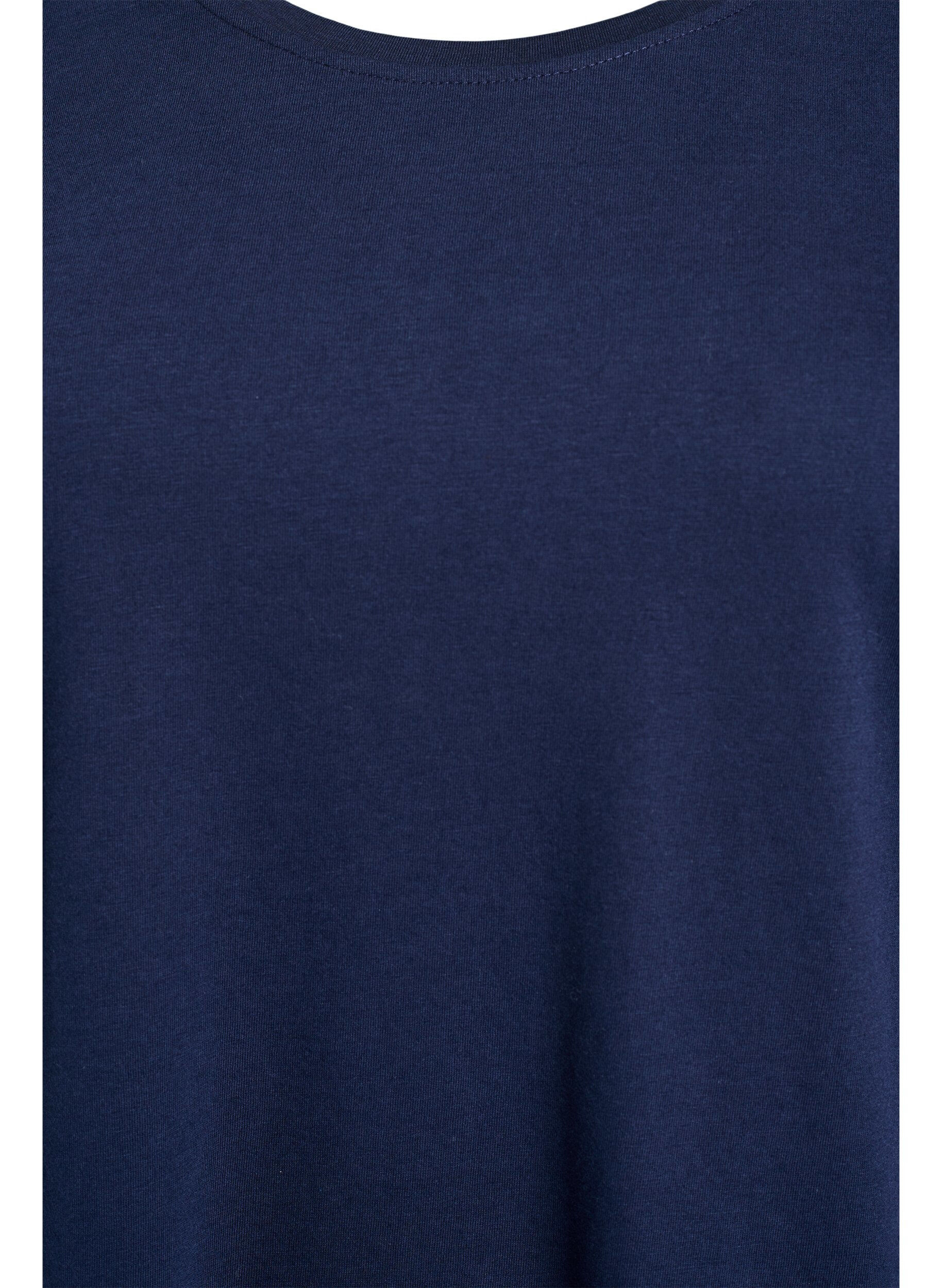 ZizziT-Shirt mit Print, Blau, Packshot image number 2