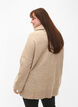 Melange-Strickpullover mit Rollkragen, Simply Taupe Mel., Model image number 1