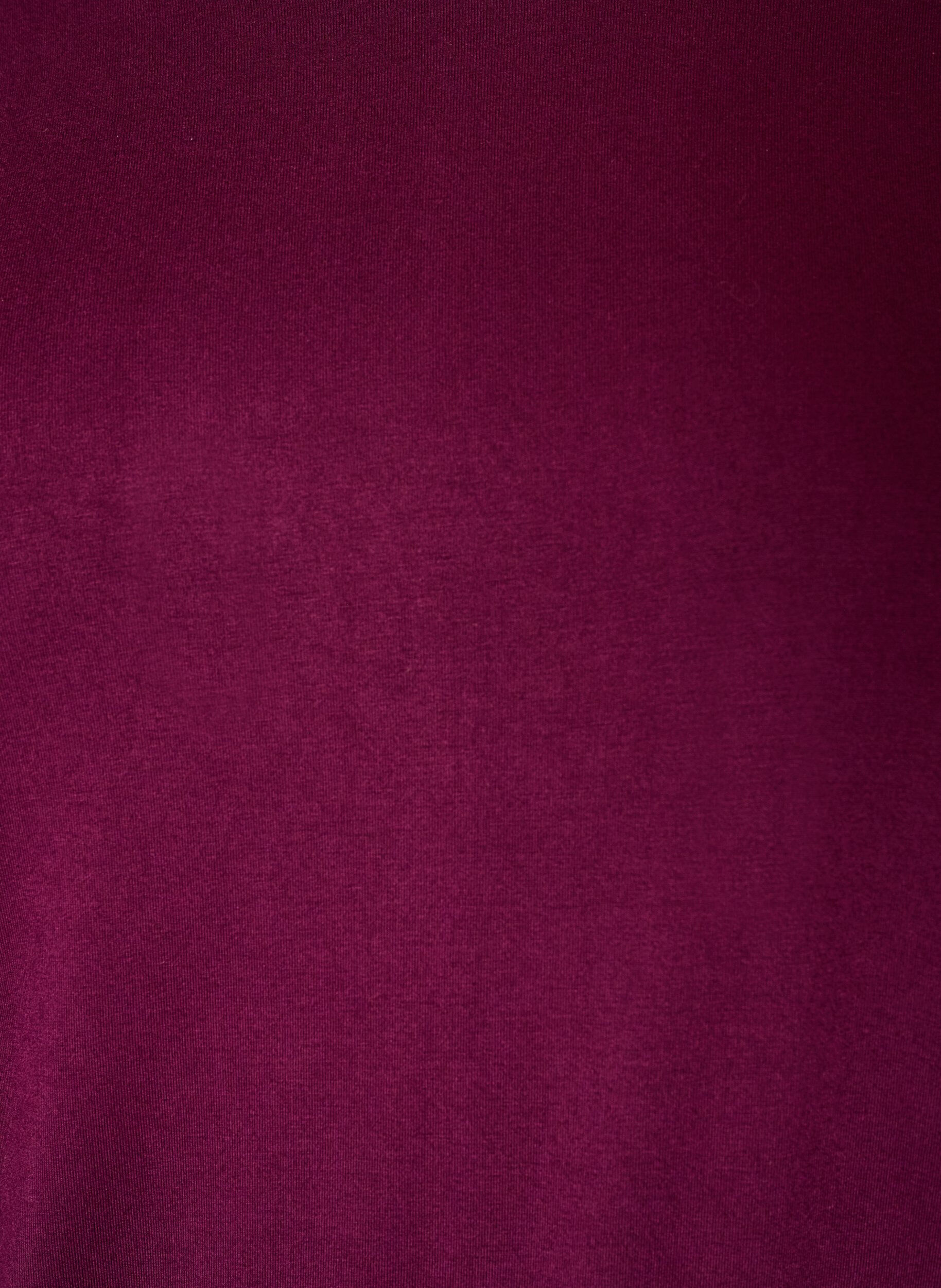 ZizziBluse aus Jersey mit ellbogenlangen Ballon&auml;rmeln, Lila, Packshot image number 2