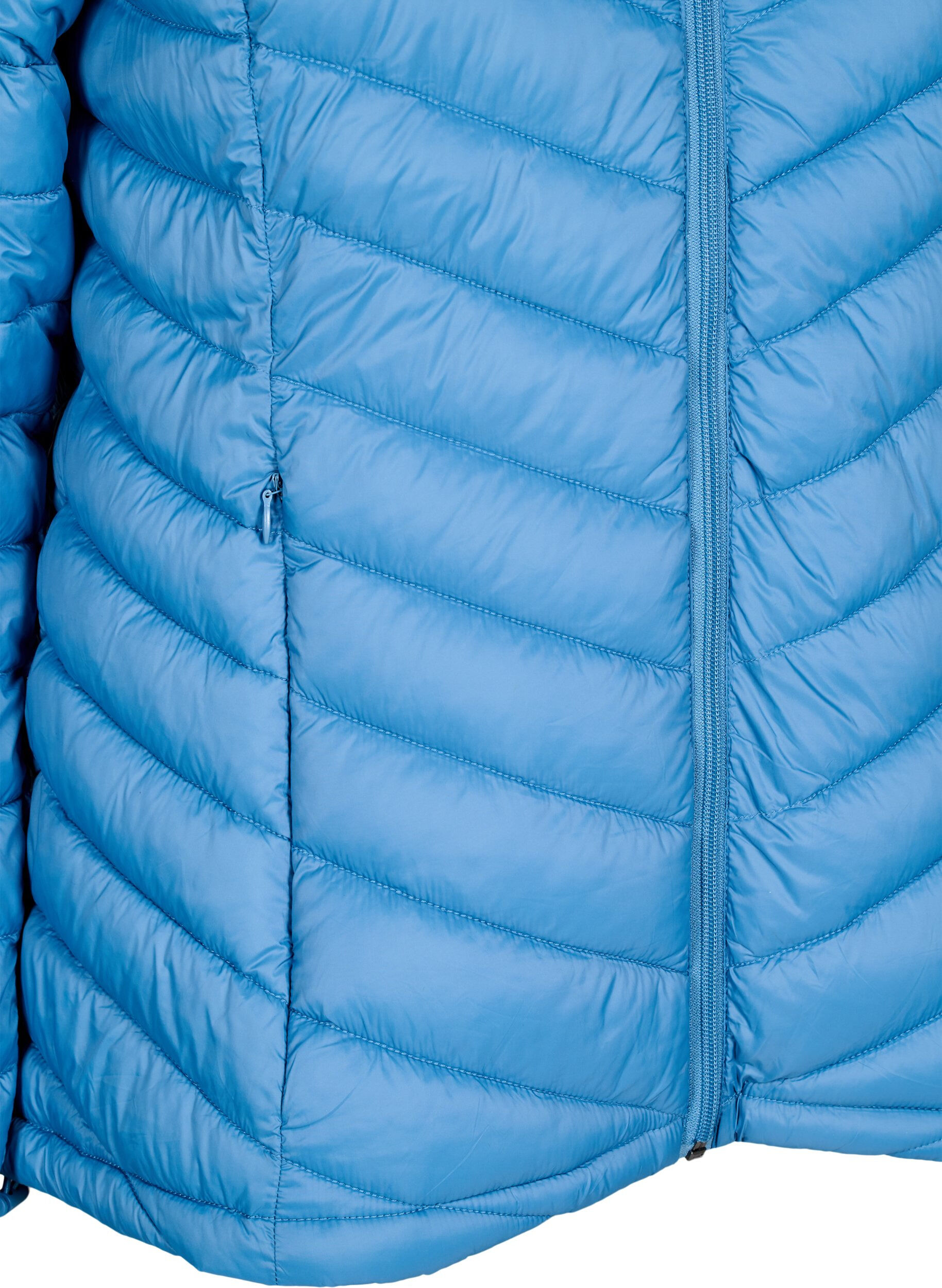 ZizziLeichte Jacke mit Taschen, Blau, Packshot image number 3