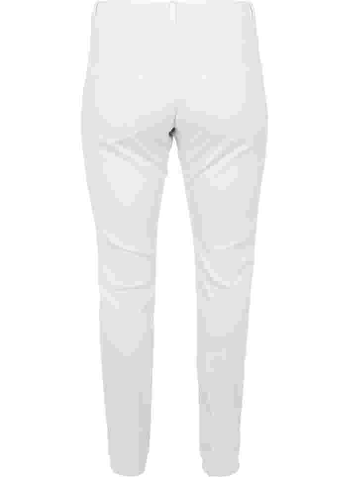 Slim Fit Emily Jeans mit normaler Taille, Br. White, Packshot image number 1