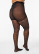 Strumpfhose mit Glitzer-Zebramuster und 30 Denier, Schwarz, Packshot image number 1