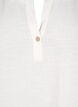 Tunika aus Baumwoll-Leinen-Mischung und 3/4-Ärmeln, Off-White, Packshot image number 2