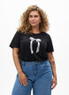 FLASH - T-Shirt mit Print., Schwarz, Model image number 0