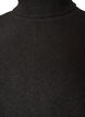 Strickweste mit Rollkragen, Schwarz, Packshot image number 2