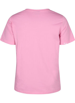 T-Shirt aus Bio-Baumwolle mit Schleifen, Roseb. W. Bow Emb., Packshot image number 1