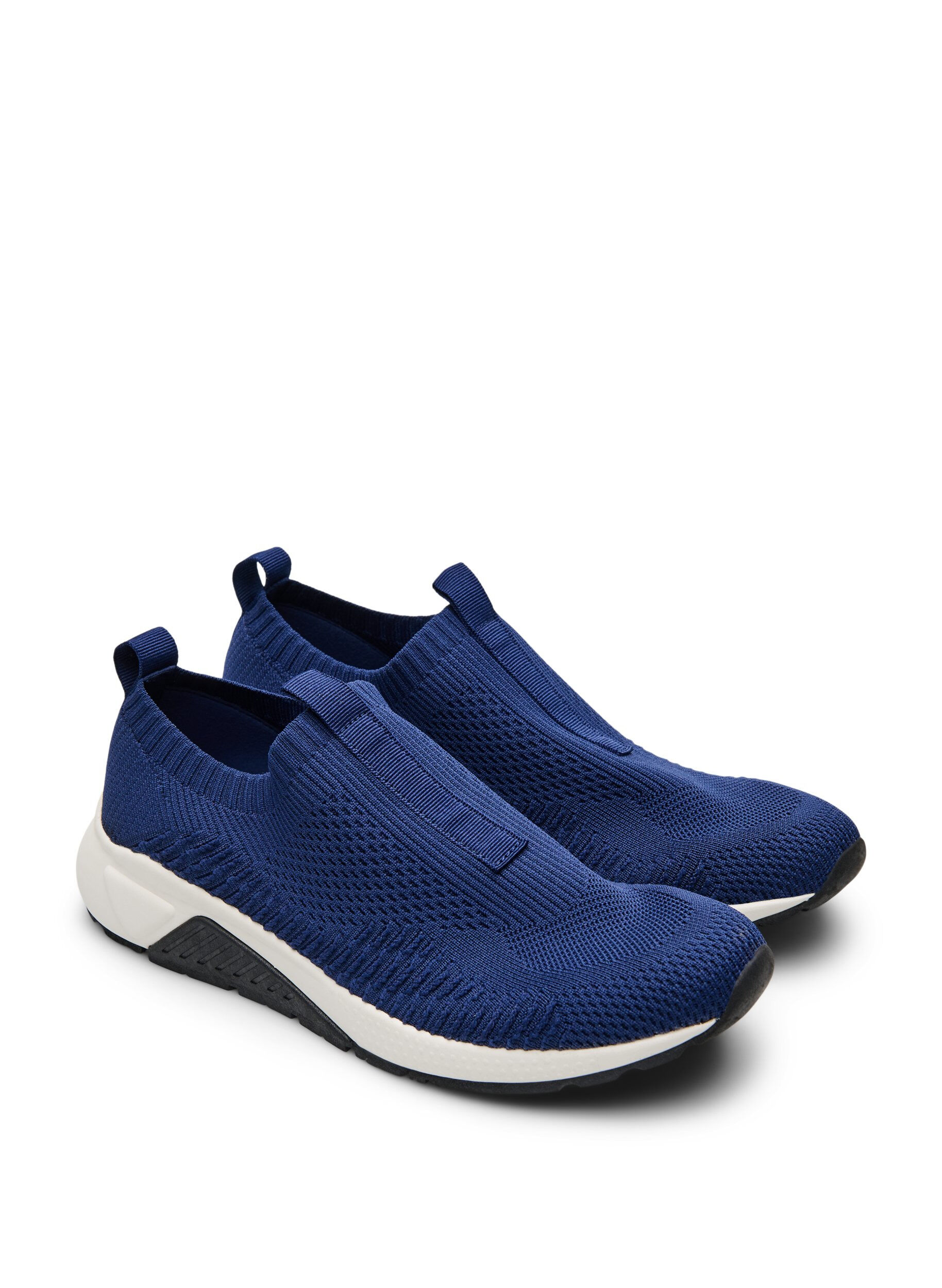 ZizziSneakers aus dehnbarem Strickmaterial, Blau, Packshot image number 1