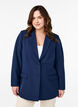 Klassischer Blazer mit Knopfverschluss, Blau, Model image number 0