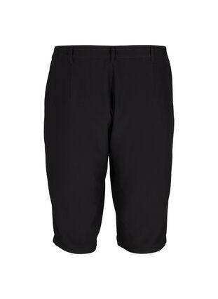 Einfarbige Bermuda-Shorts, Black, Packshot image number 1