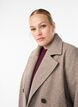 Kurzmantel mit zweireihiger Knopfleiste, Beige, Model image number 3