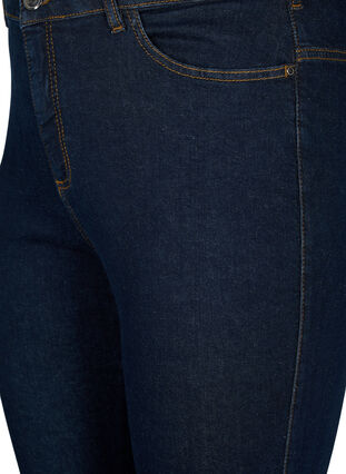 Ellen Bootcut-Jeans mit hoher Taille, Raw Unwash, Packshot image number 2