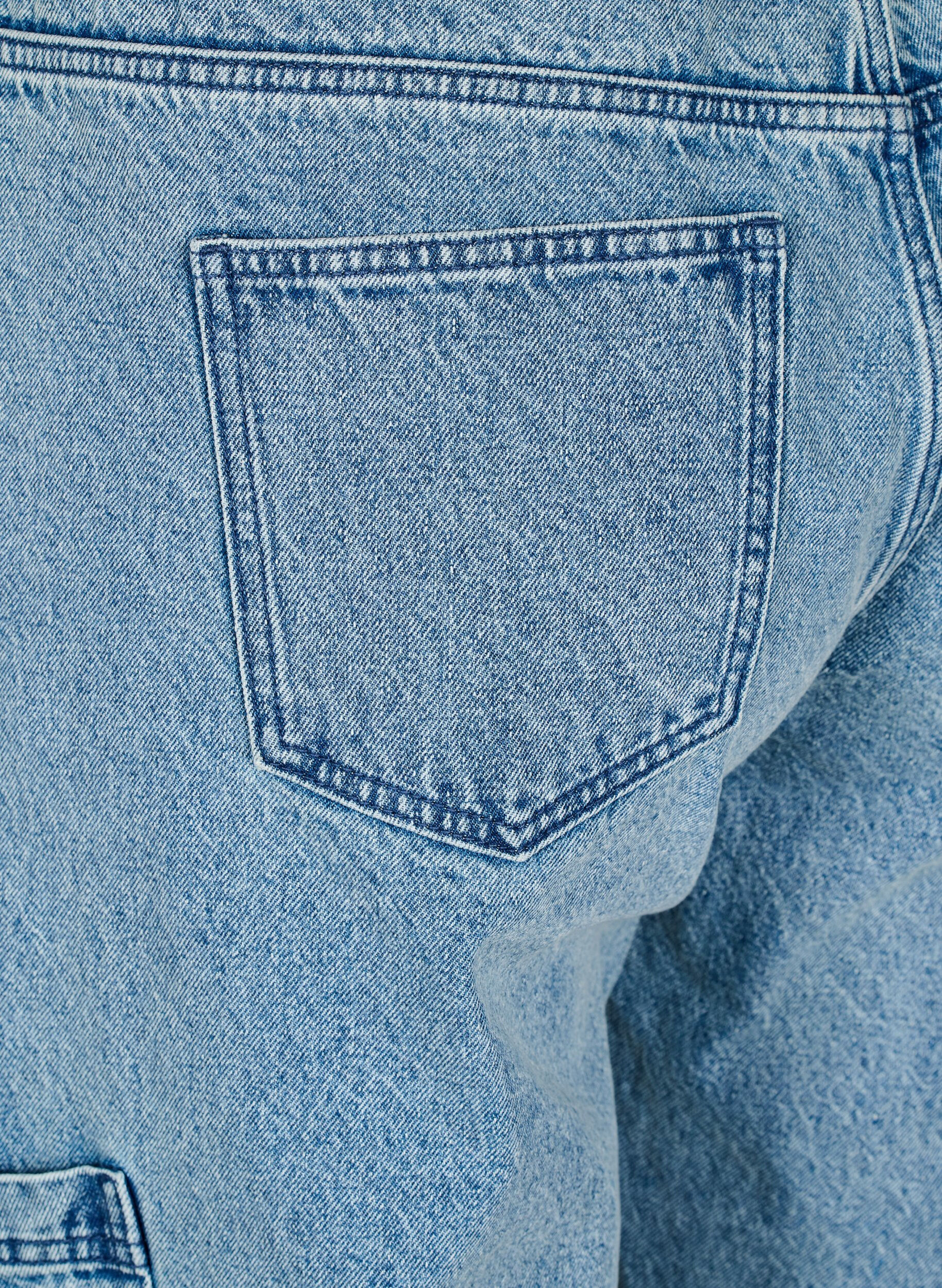 ZizziCargojeans mit hoher Taille, Blau, Packshot image number 3