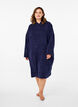 Frottee-Poncho mit Kapuze, Navy Blazer, Model image number 2