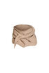 Gestricktes Dreieckstuch, Beige, Packshot image number 2