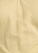 Bluse aus einer Baumwollmischung mit V-Ausschnitt und Bindeband, Gelb, Packshot image number 2