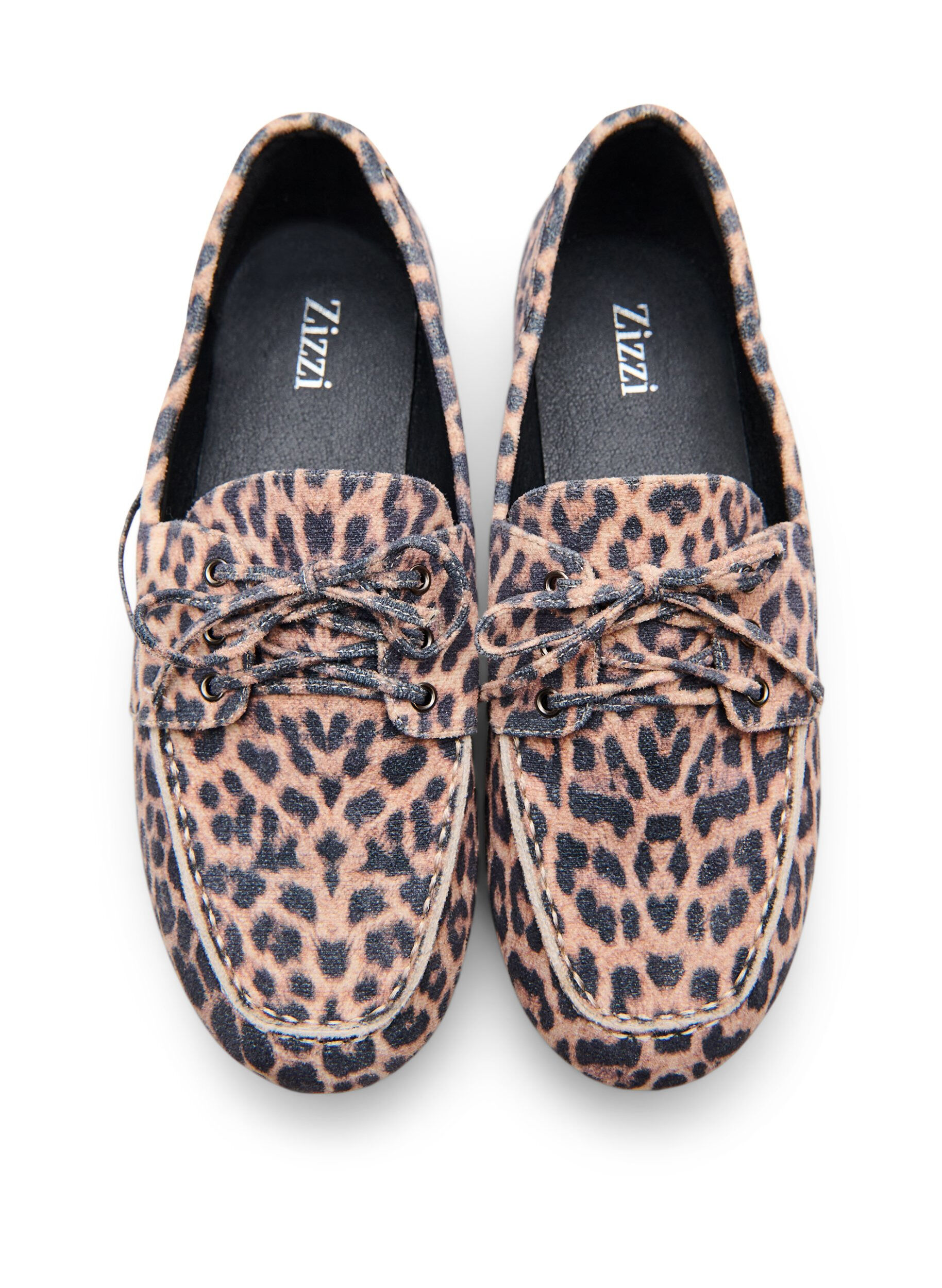 ZizziMokassins aus Kunstwildleder, Beige, Packshot image number 2